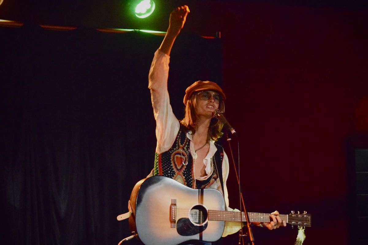 Hector Harrison, singer in Brisbane