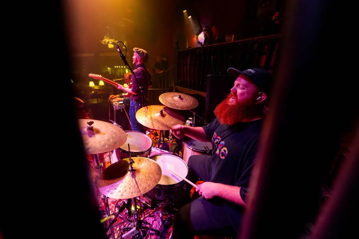 Jacob Petersen, drummer in Brisbane
