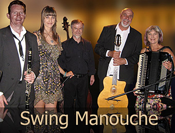 Swing Manouche, jazz band in Brisbane