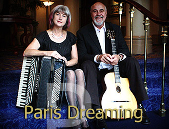 Paris Dreaming, jazz duo in Brisbane, photo 2
