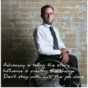Paralympian and Human Rights Activist, keynote speaker in Brisbane