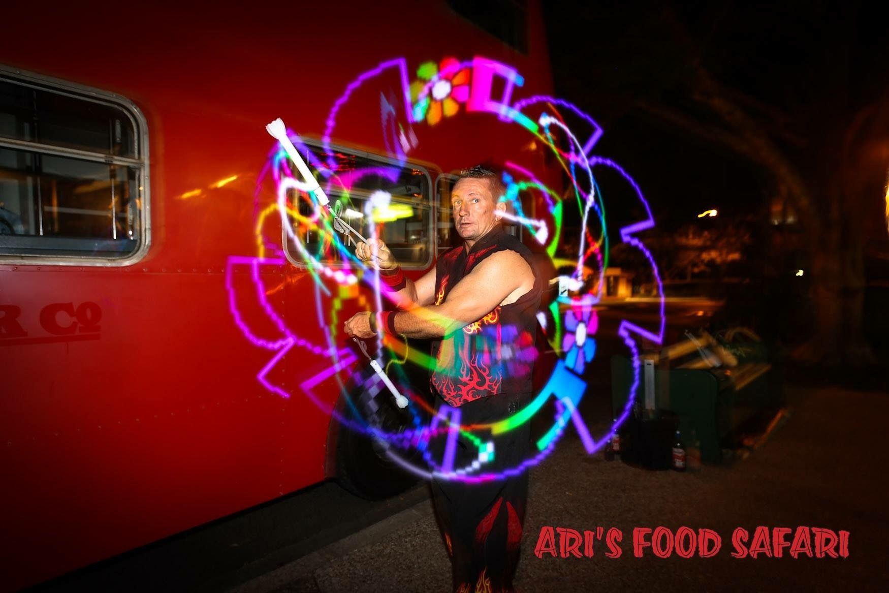 Illuminated Twirling Spectacular, led performer in Brisbane, photo 2