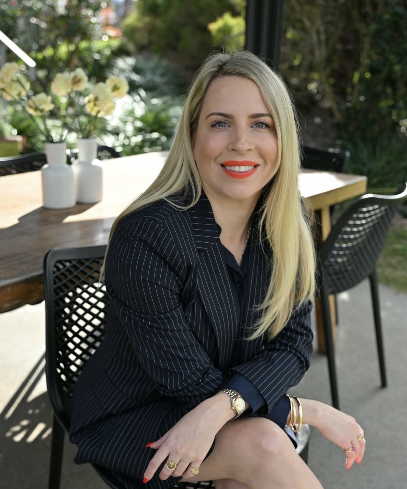 Olympia Kwitowski, mc-master of ceremonies in Brisbane