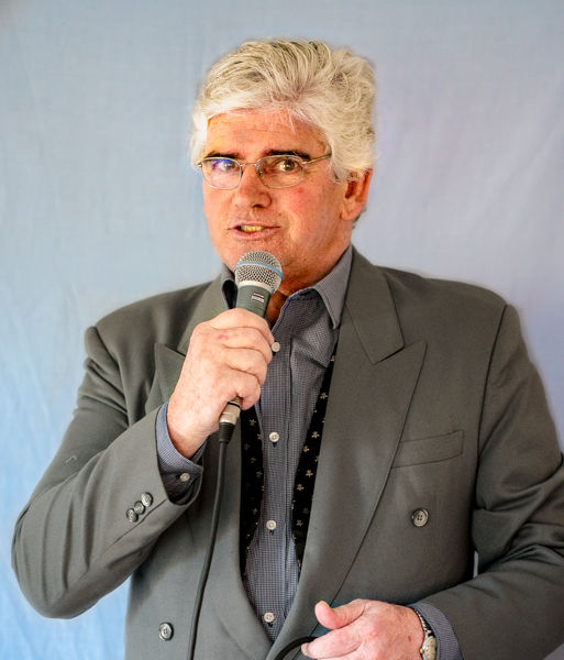 Noel Sheridan, mc-master of ceremonies in Brisbane