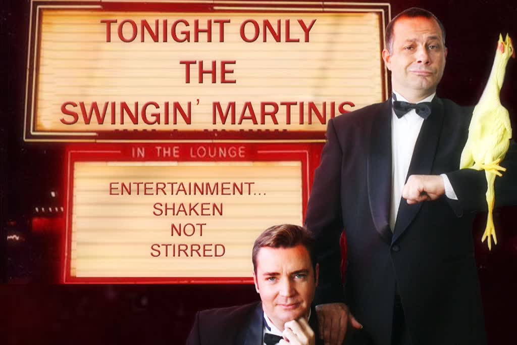 The Swingin Martinis, musical comedian in Brisbane