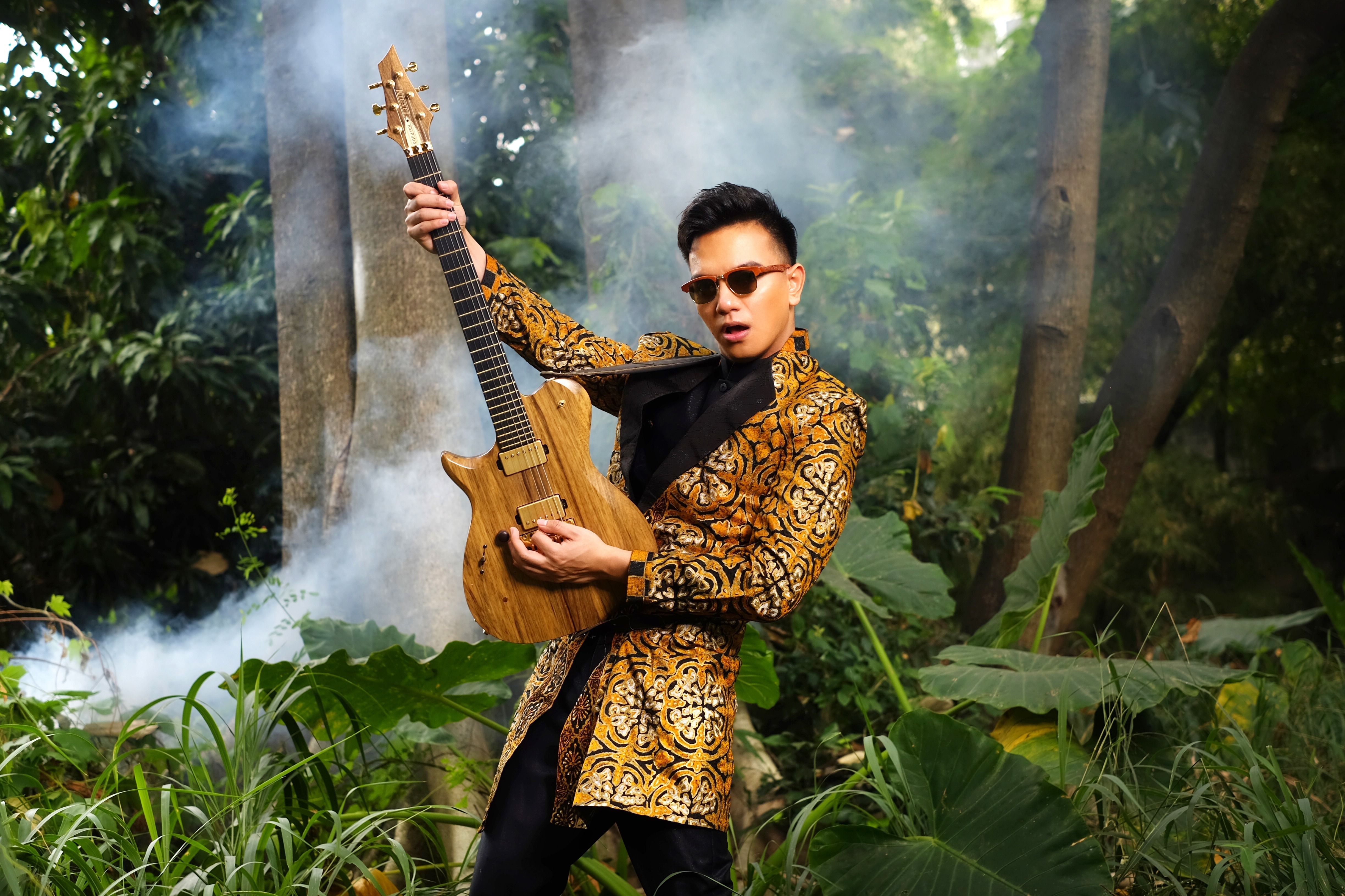 Riki Putra, musical soloist in Brisbane