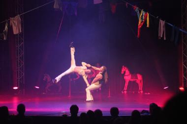 Disco Fever, partner acrobat in Brisbane