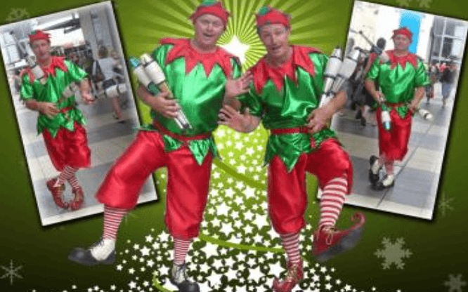 Fat Elves QLD, roving entertainer in Brisbane