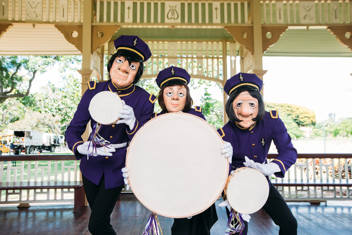 The Tamborine Band, roving entertainer in Brisbane