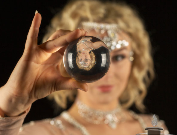 Crystal Ball Fortune Teller, dancer in Brisbane