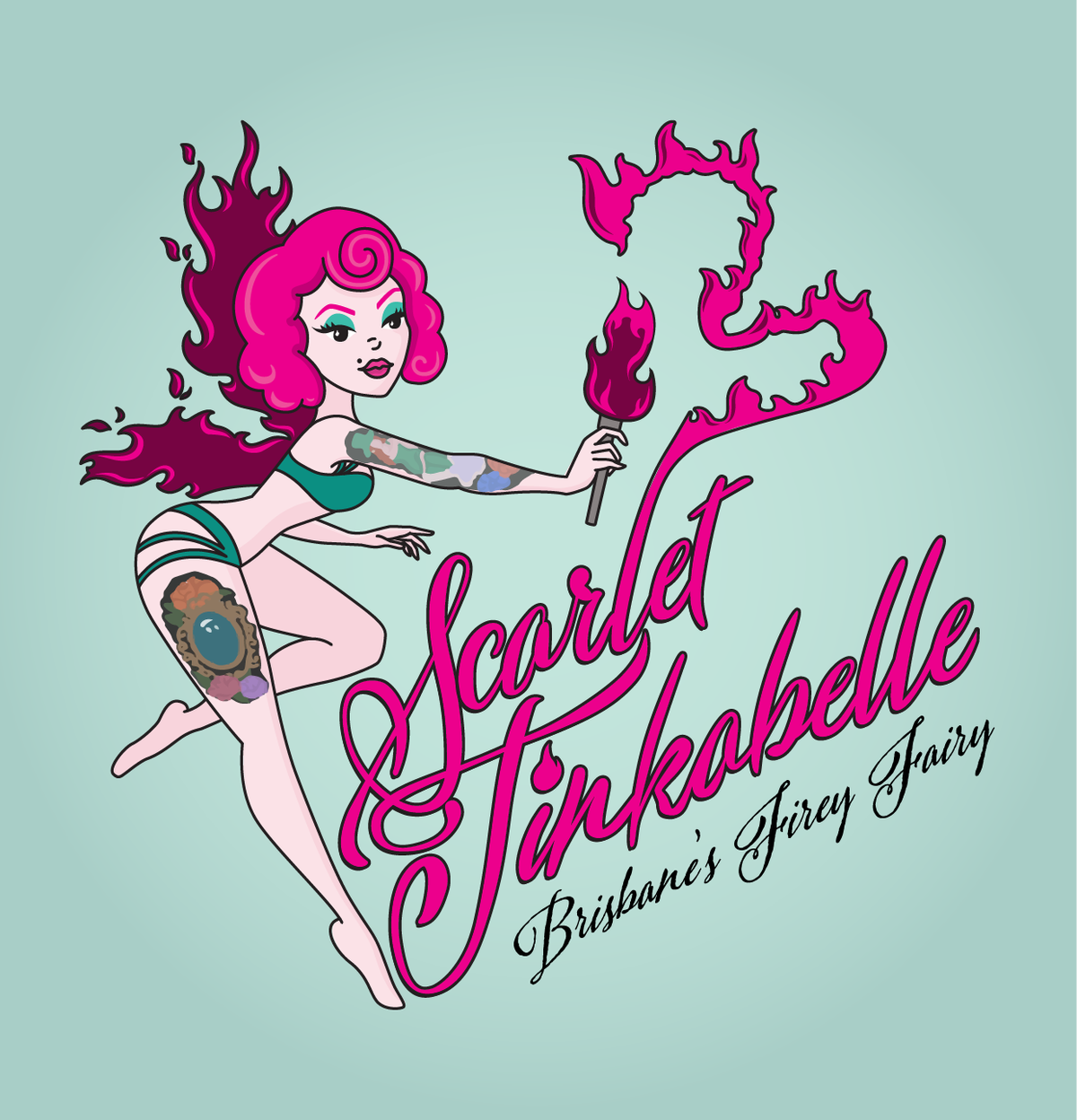 Scarlet Tinkabelle, dancer in Brisbane