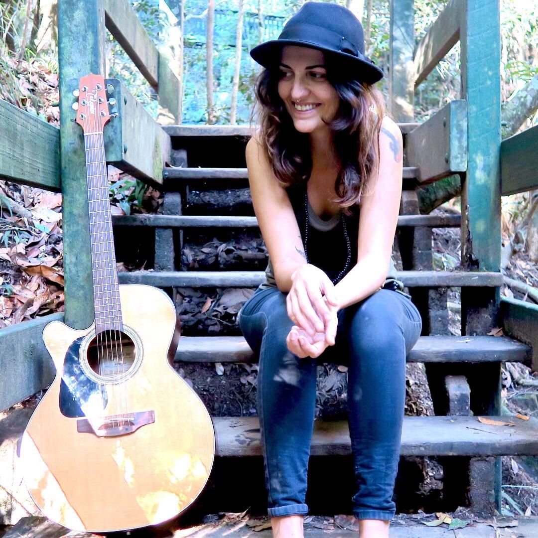 Soula Giannitis, singer-songwriter in Brisbane