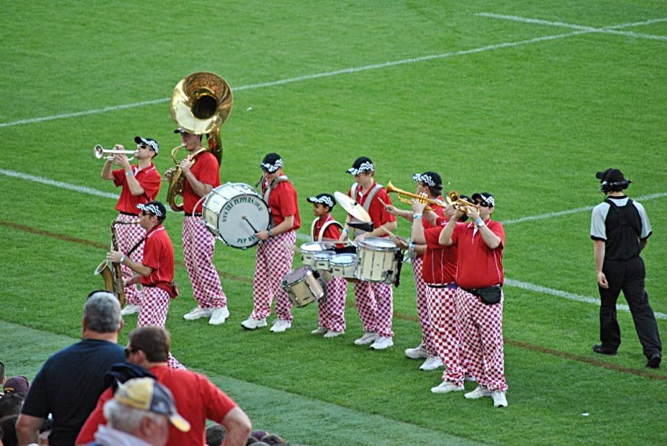 The Peppers Pep Band, street marching band in Brisbane, photo 2