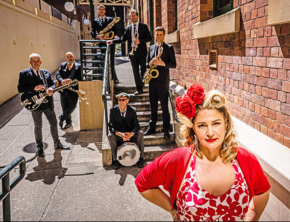 Dezzie D And The Stingrayz, band in Brisbane