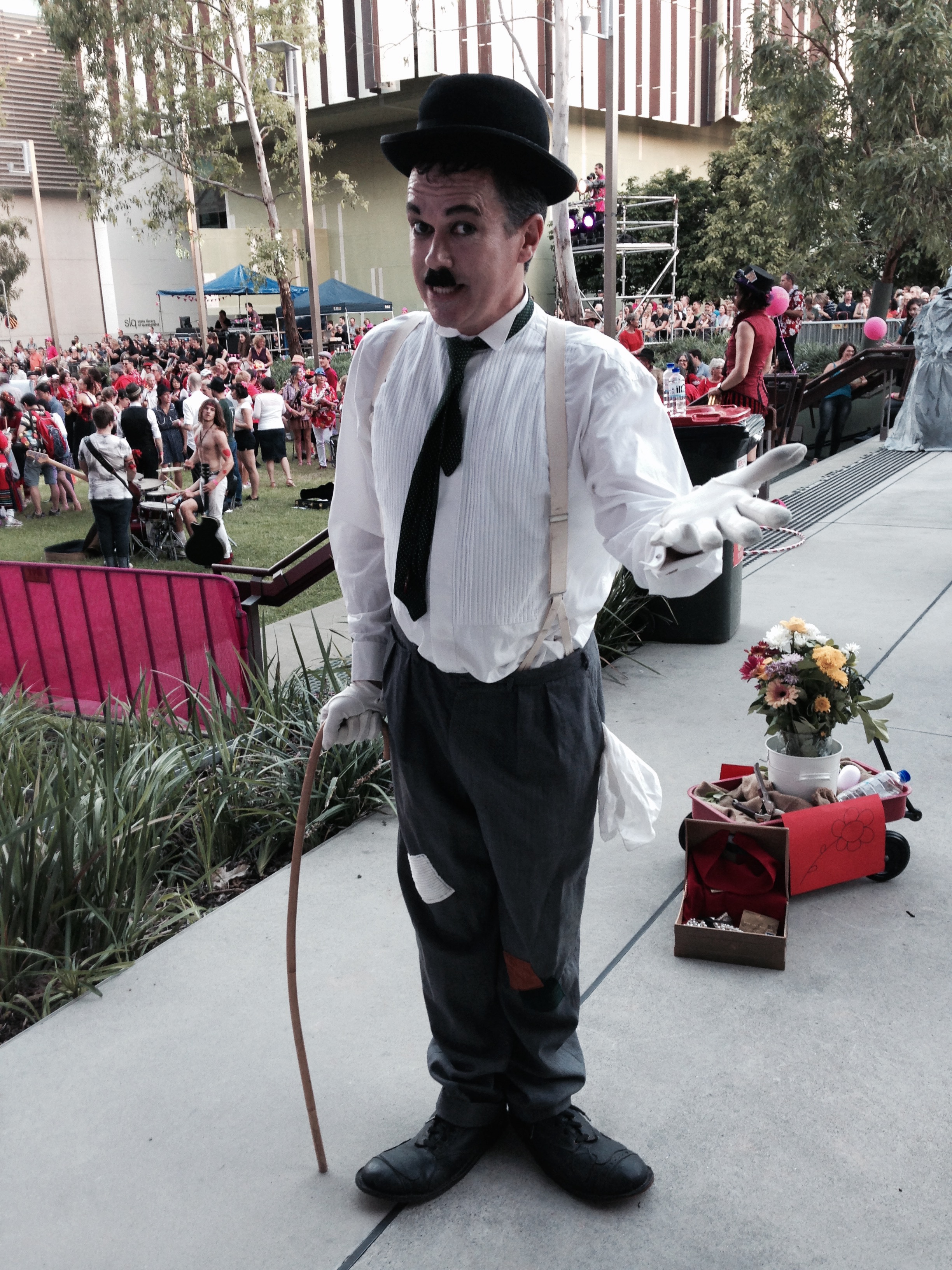 Charlie Chaplin tribute, tribute show in Brisbane