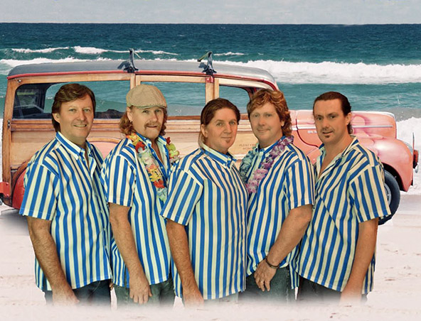 Beach Boys Tribute Band, live in Brisbane