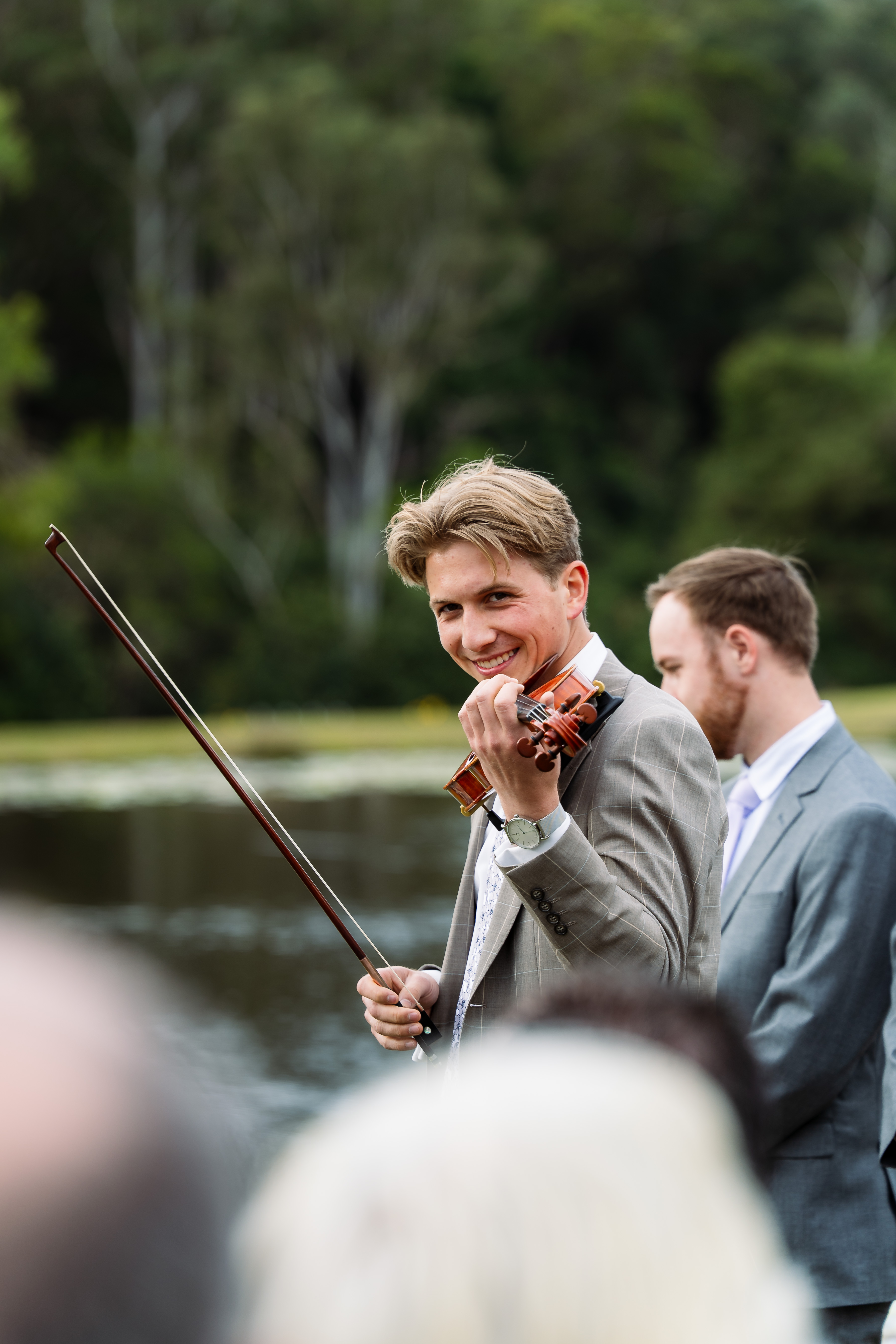 Music by Mattias, violinist in Brisbane