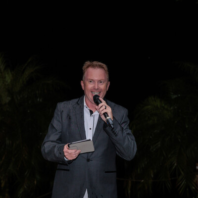 Glenn Ritchie, mc-master of ceremonies in Brisbane, photo 2