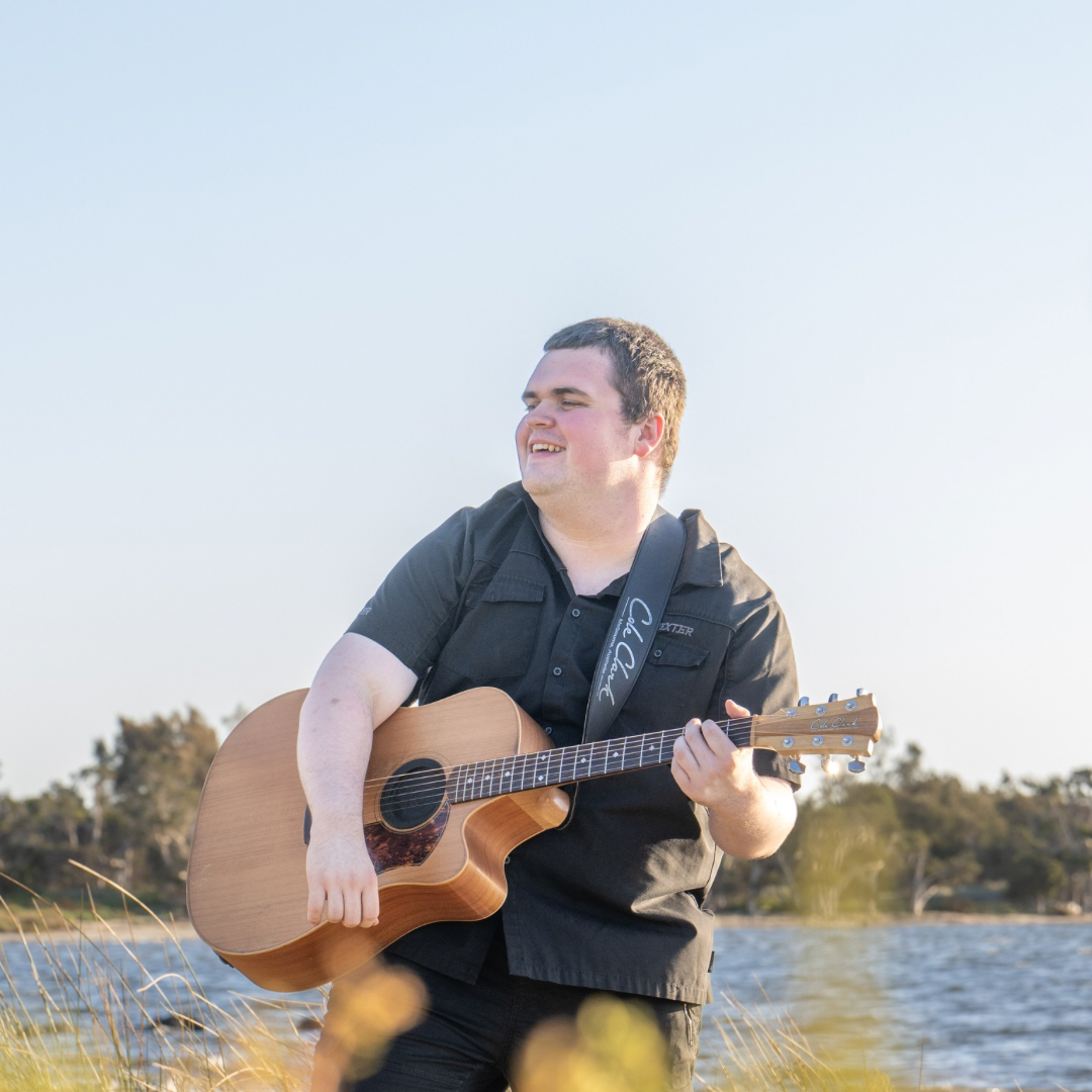 Cael McLeish, singer-songwriter in Bunbury