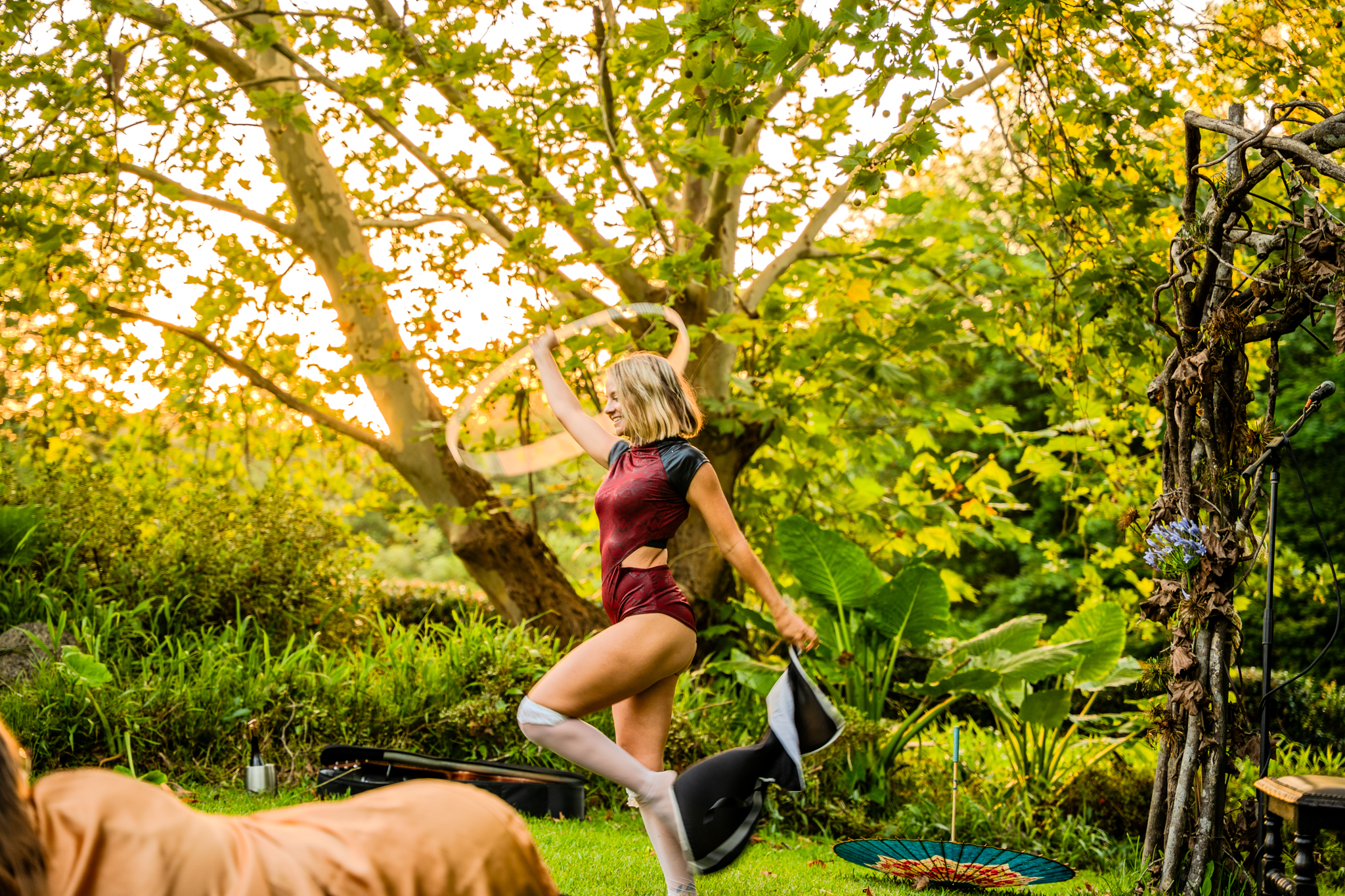 Candy, dancer in Byron Bay
