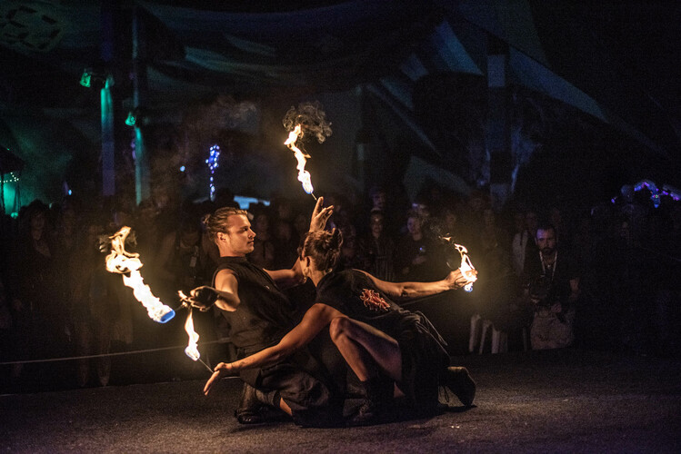 Lucid Flow Arts, fire performer in Byron Bay, photo 3