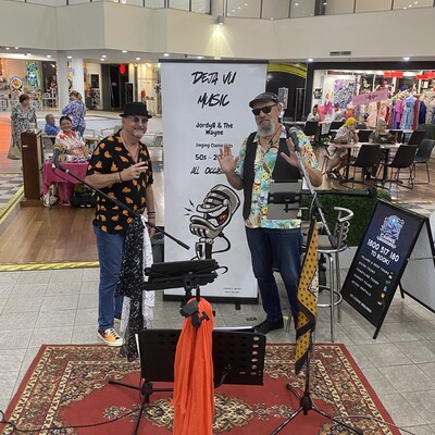 Jordy B & The Wayne. Deja Vu Music, musical duo in Cairns, photo 2