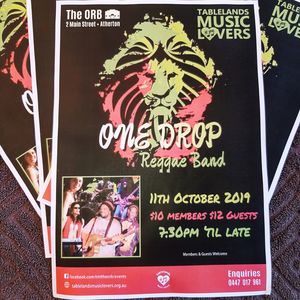 One Drop, reggae band in Cairns