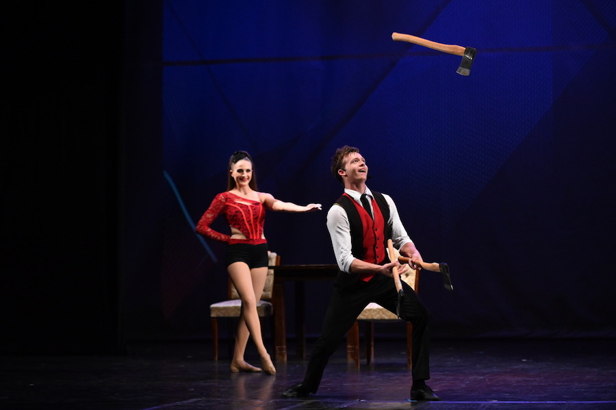 Cameo Rascale, acrobat in Perth, photo 3