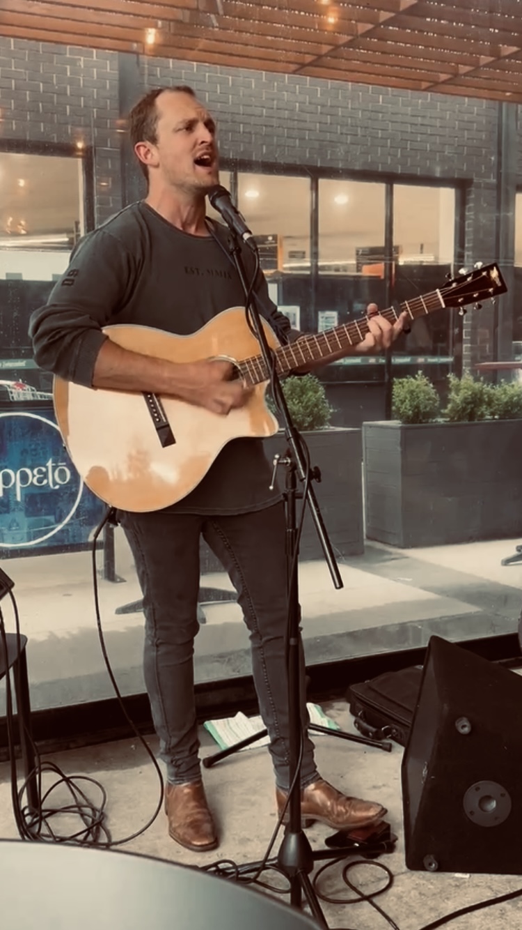 Jake Maloney, singer in Canberra
