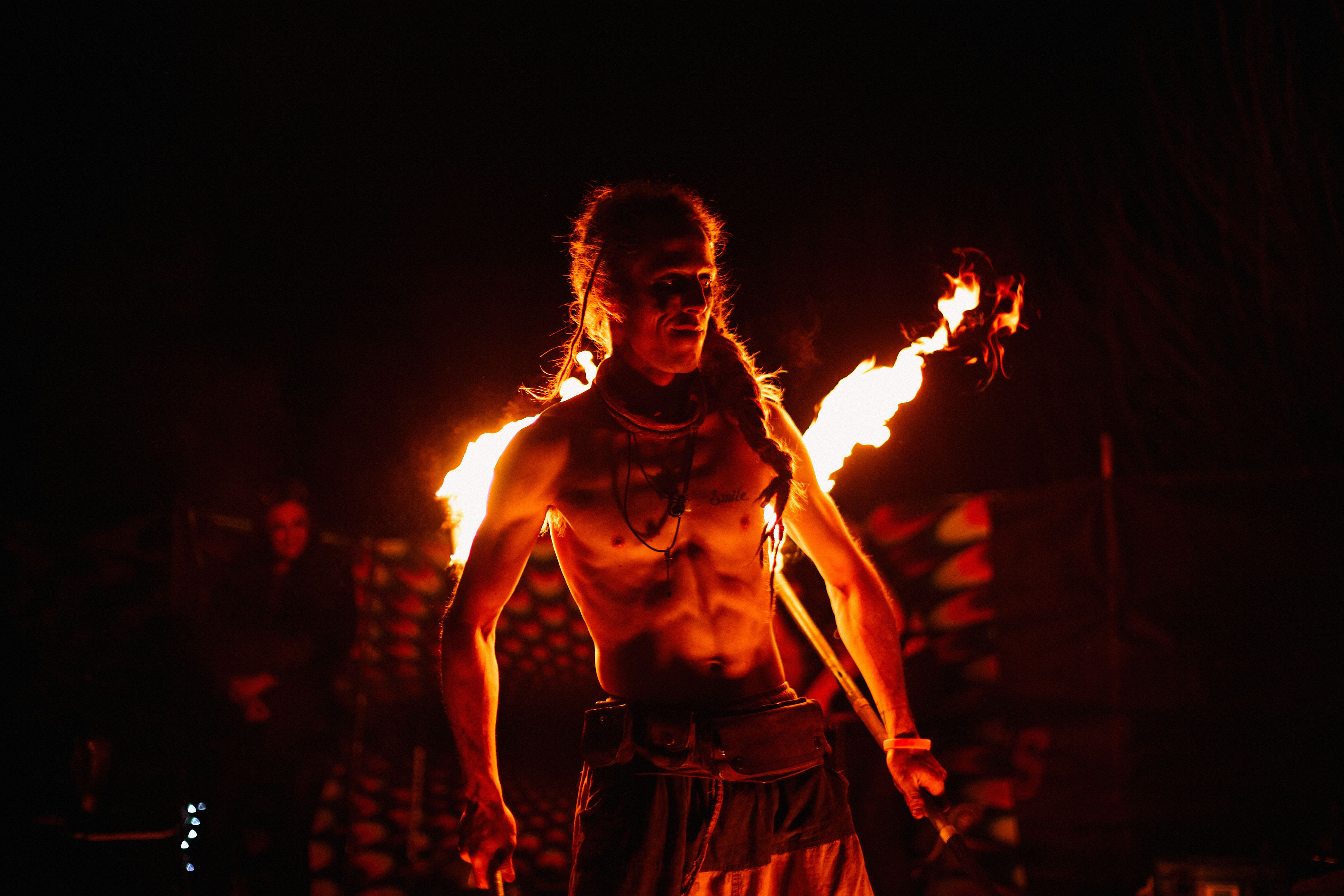 Fyrelaw, fire performer in Canberra