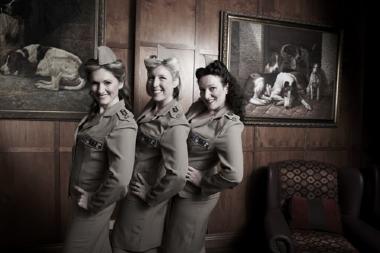 Andrews Sisters Wartime Tribute, tribute show in Canberra, photo 2