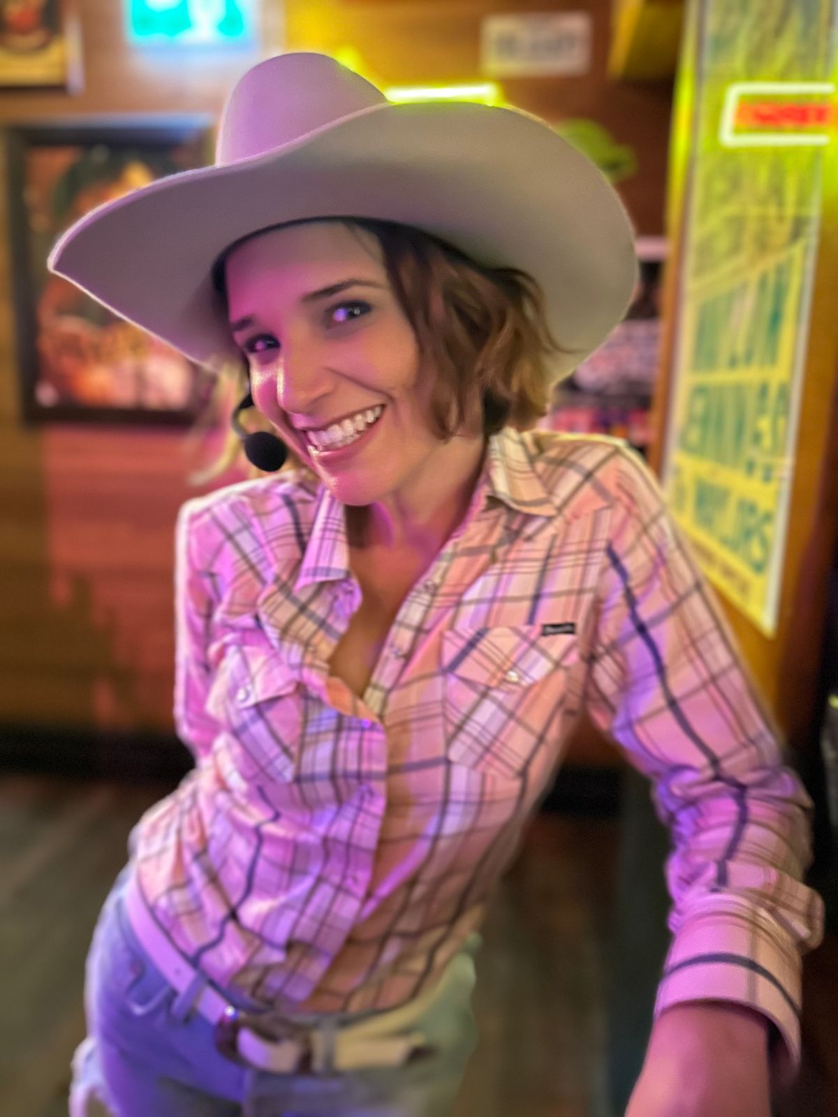 Cherry Steppers Line Dance, dancer