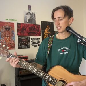 Stuart Taylor (strat), singer-songwriter in Cobar, photo 2