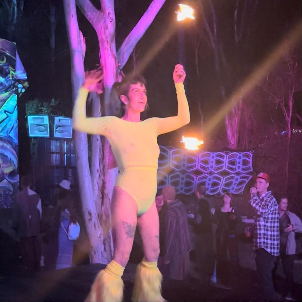 Faeya FlowFire, fire performer in Coffs Harbour