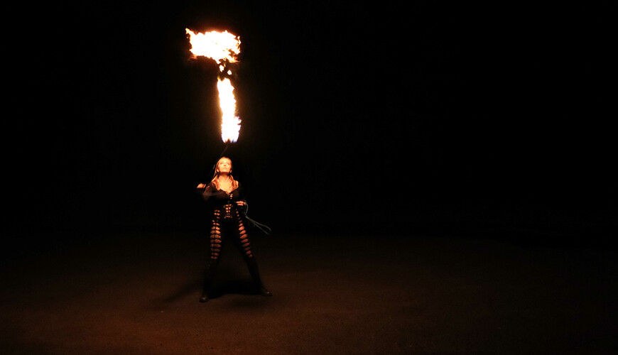 Fire and Flow, fire performer in Coffs Harbour, photo 3