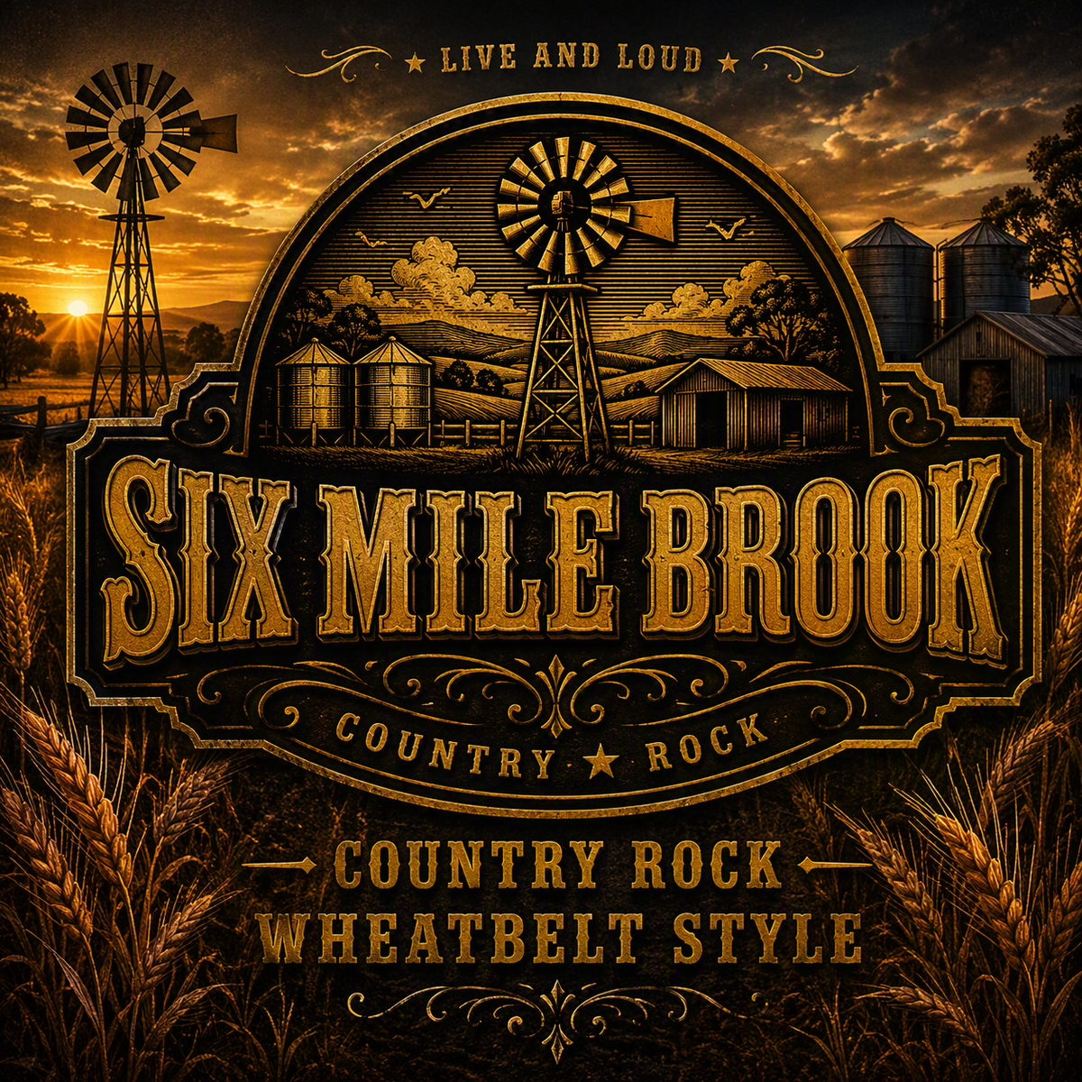 Six Mile Brook, cover band