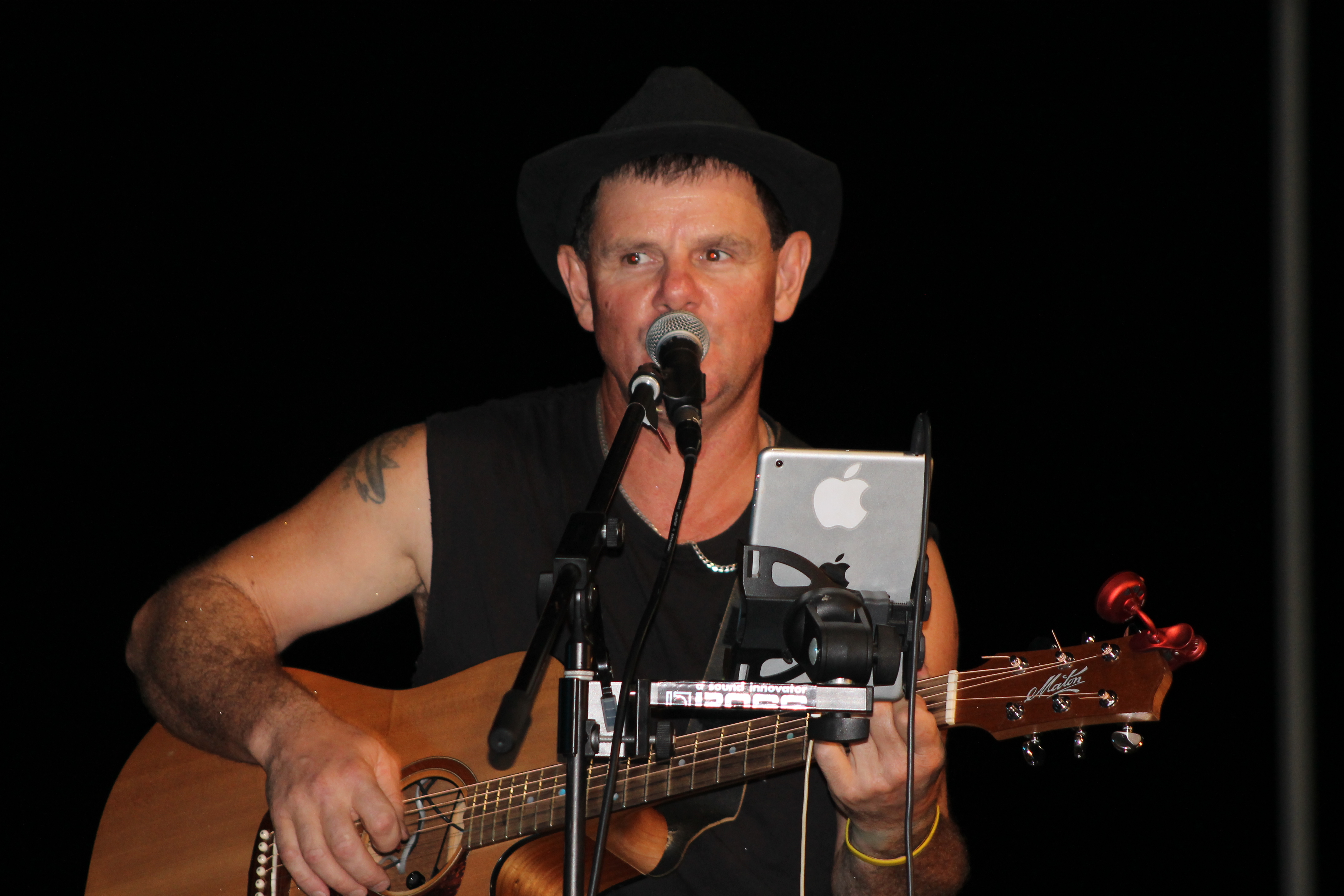 Steve Coghill, singer in Geelong