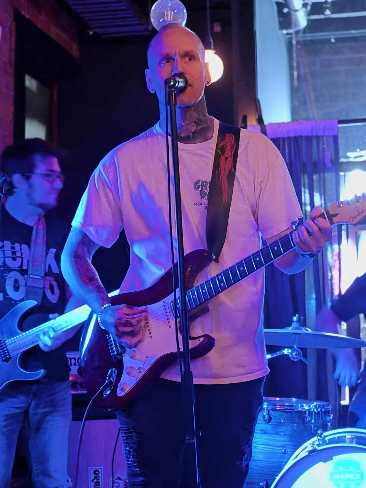 Jonathan chandler, acoustic guitar and singer solo in Geelong