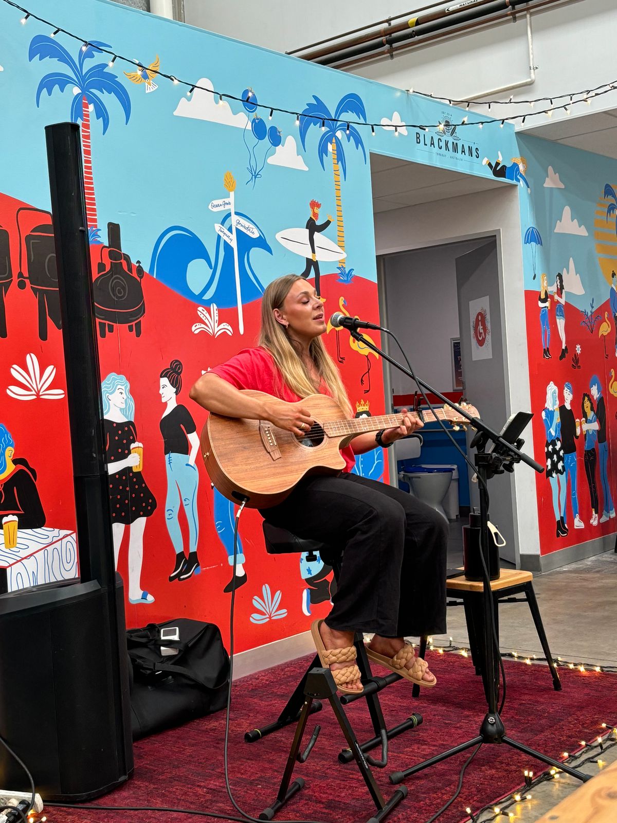 Lani Schwaiger, singer in Geelong