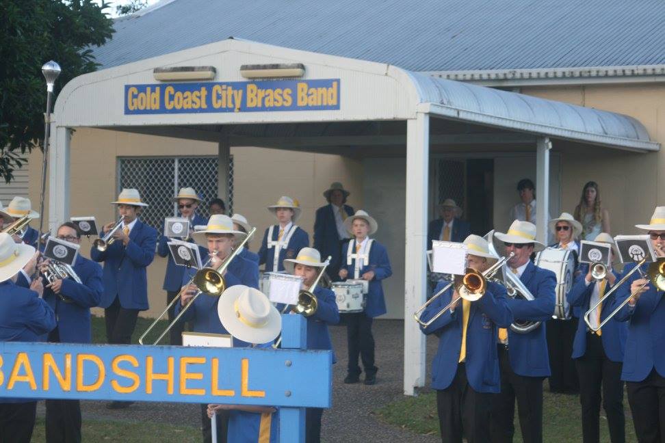 Gold Coast City Brass Band, live in Gold Coast