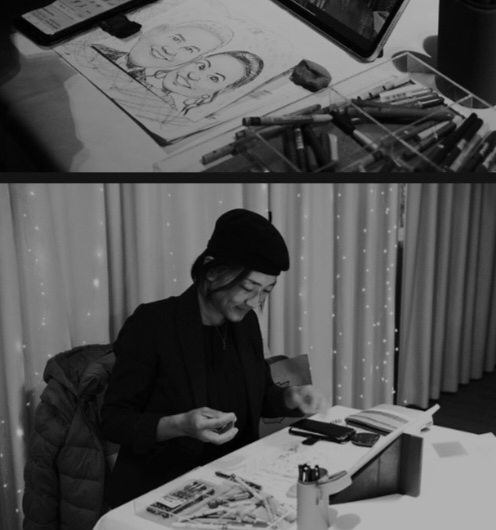 mimu caricature creations, caricaturist in Gold Coast
