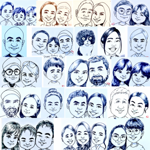mimu caricature creations, caricaturist in Gold Coast, photo 3