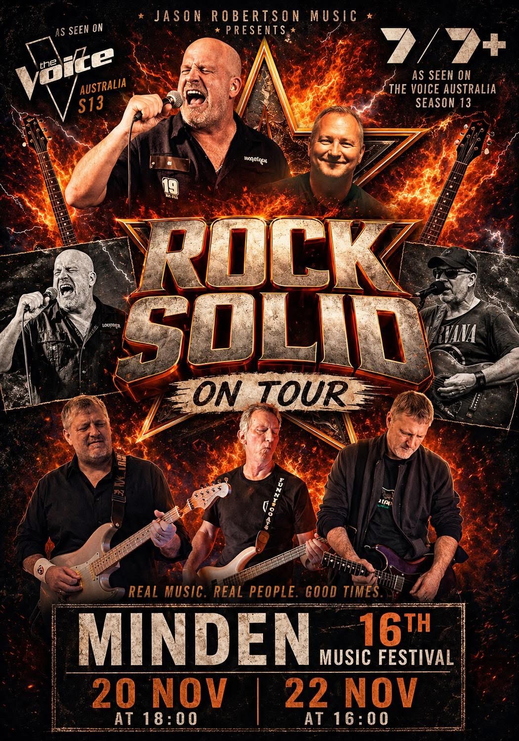 Rock Solid, cover band in Gold Coast, photo 2