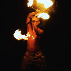 Nezha, fire performer in Gold Coast, photo 2