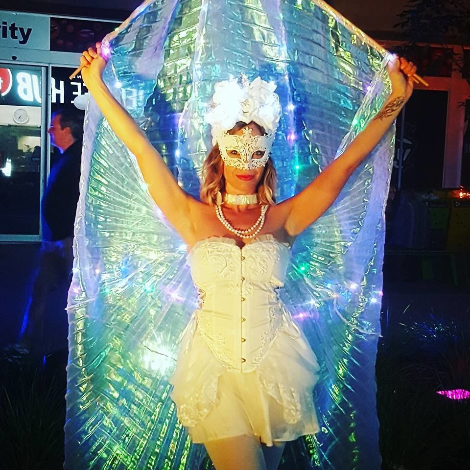 Elemental Glow Dancers, led performer in Gold Coast