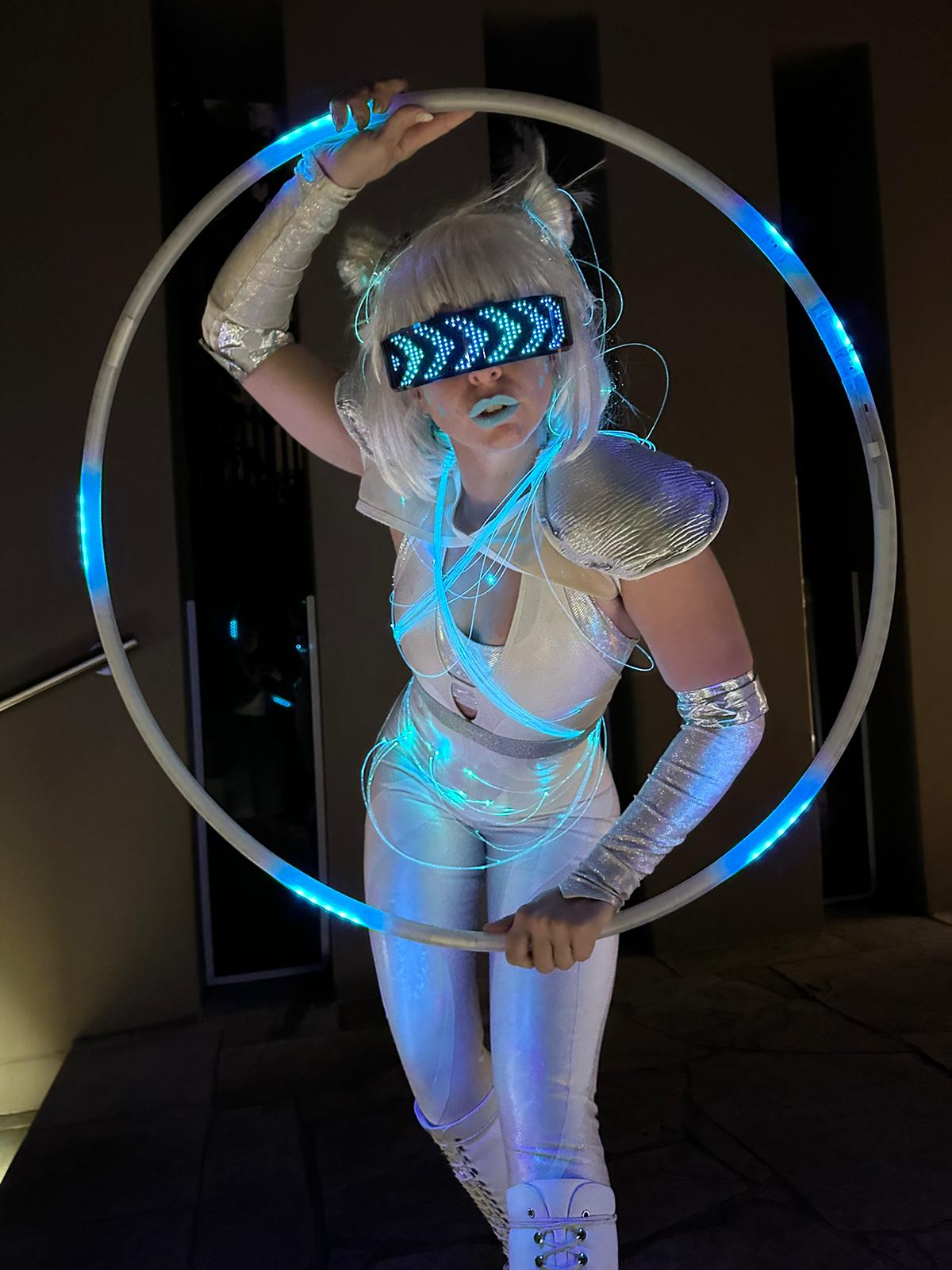 Galactic Glow, led performer in Gold Coast