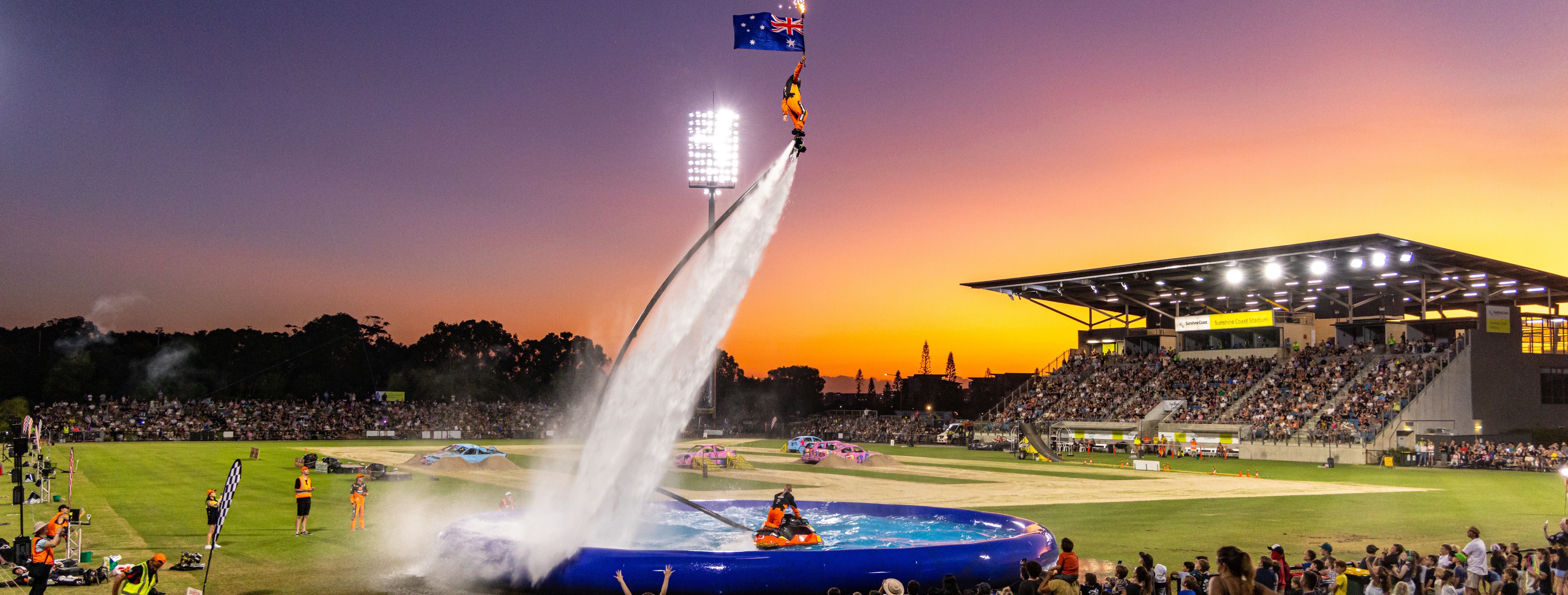 Jetpack Entertainment, fire performer in Gold Coast