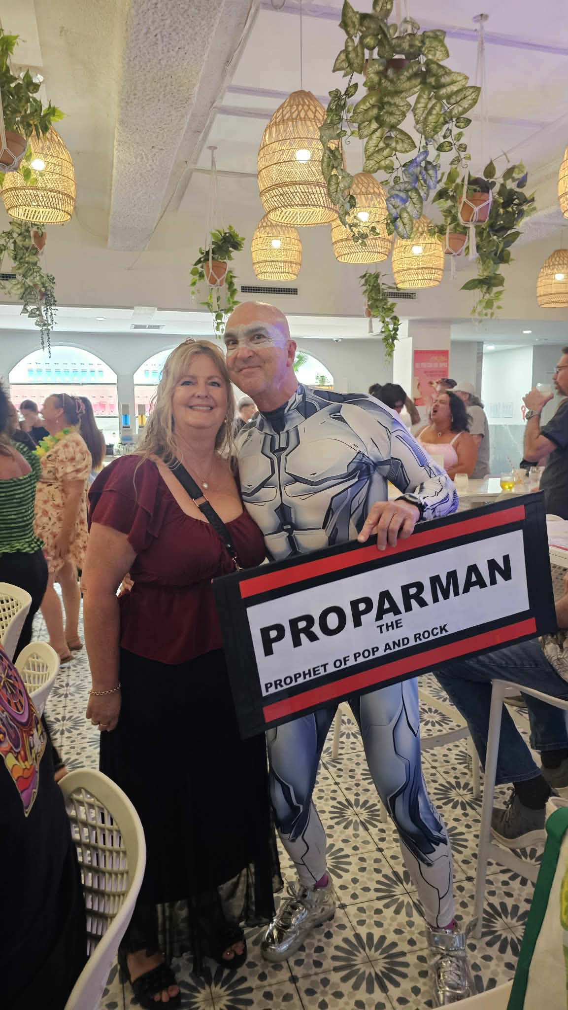 Proparman, singer in Golden Bay