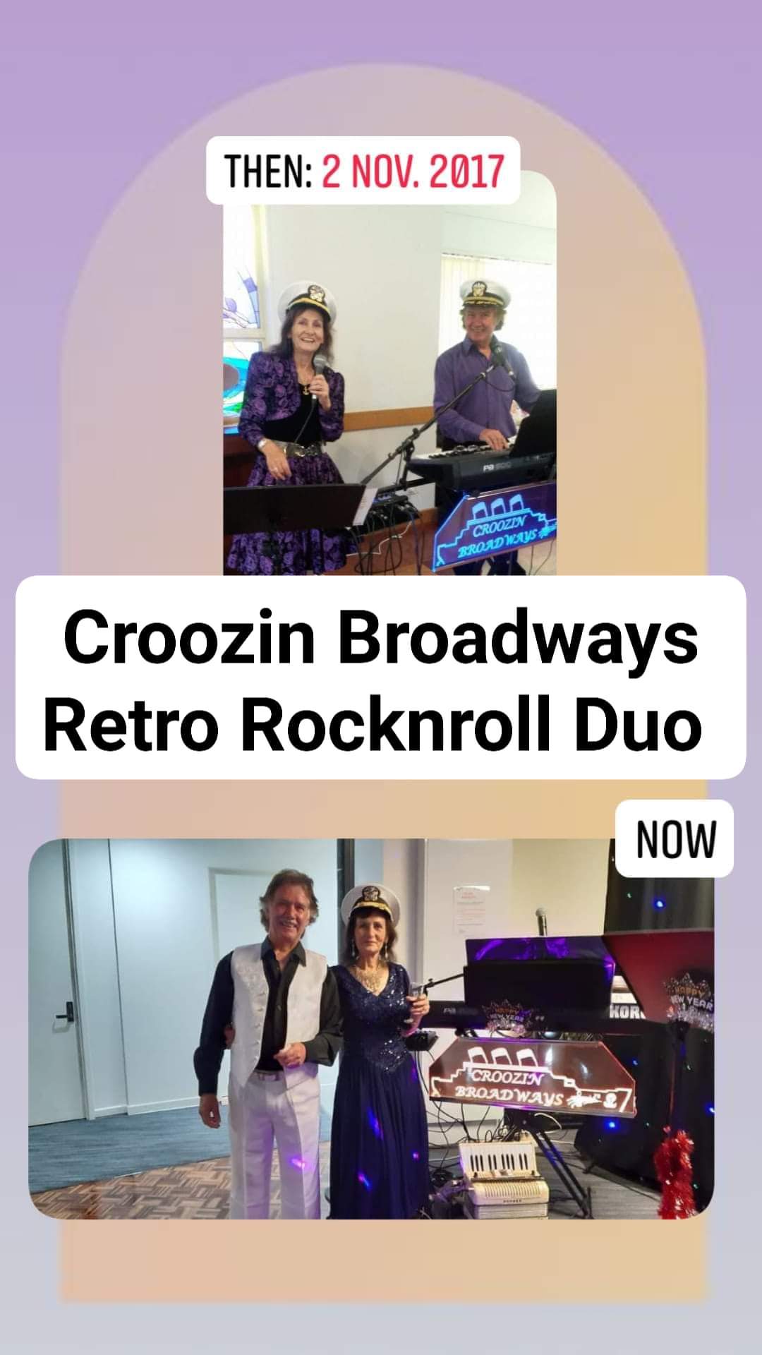 Croozin Broadways, musical duo in Grafton
