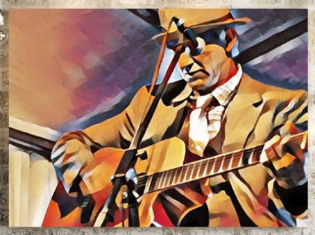 Keith Gall Australiana, folk singer in Gympie